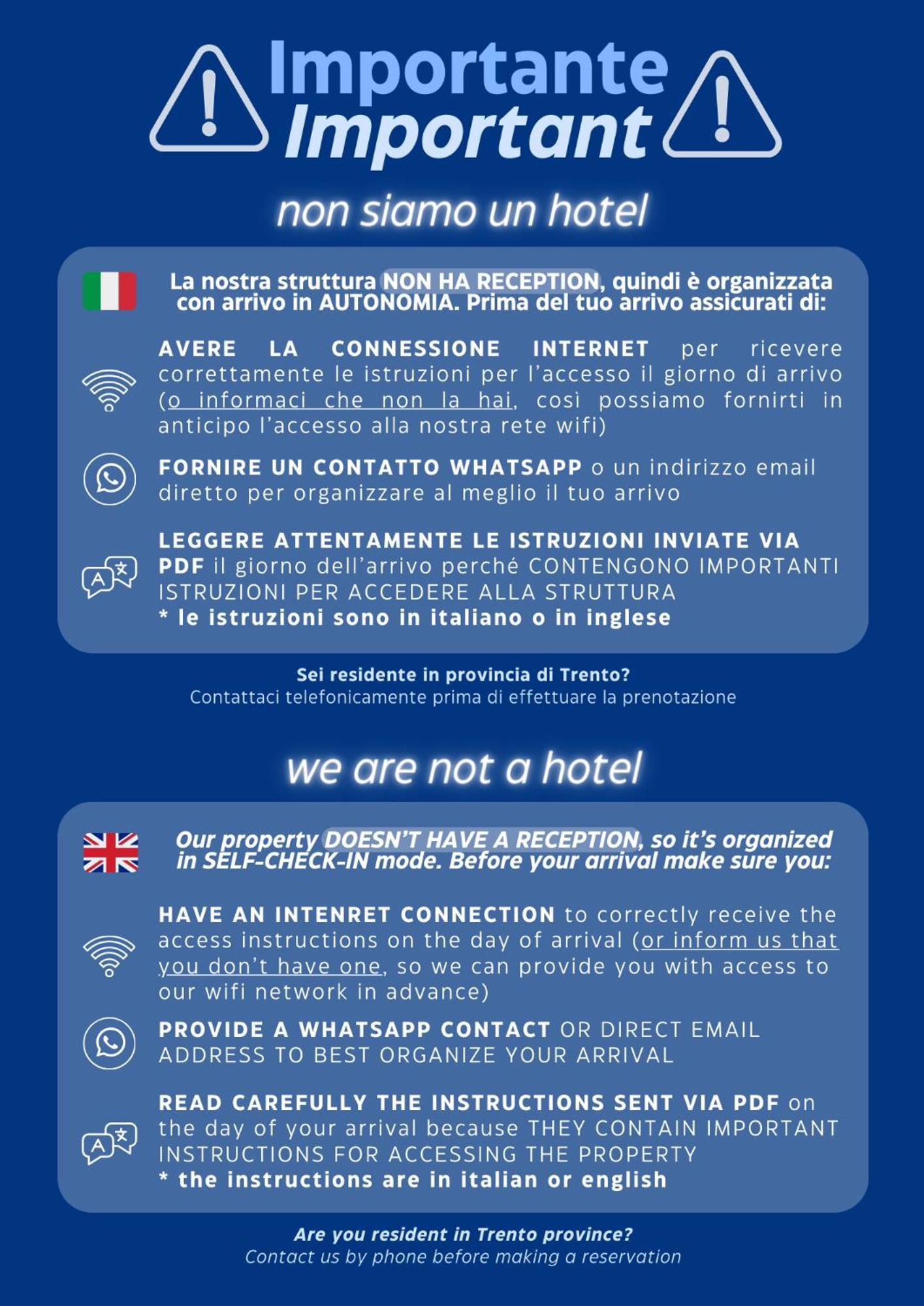 Hotel House Of Bruno - No Reception Trient Exterior foto